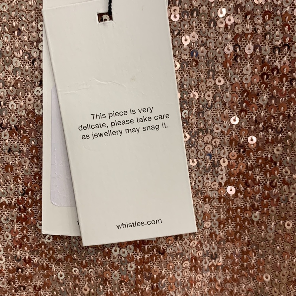 Nwt Whistles Sada Sequin Top — image 6 of 8